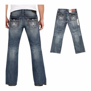 Axe & Crown Ranger Classic Straight Jeans Men’s 34x30 Bayou Wash NWT